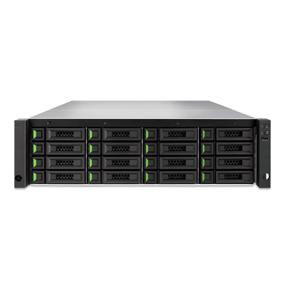 QSAN XCubeDAS XD5316D01 Dual-Controller DAS System /SAS JBOD, 16 Bay 2,5/3,5", 12 Gb/s SAS/ 6 Gb/s SATA, 3U