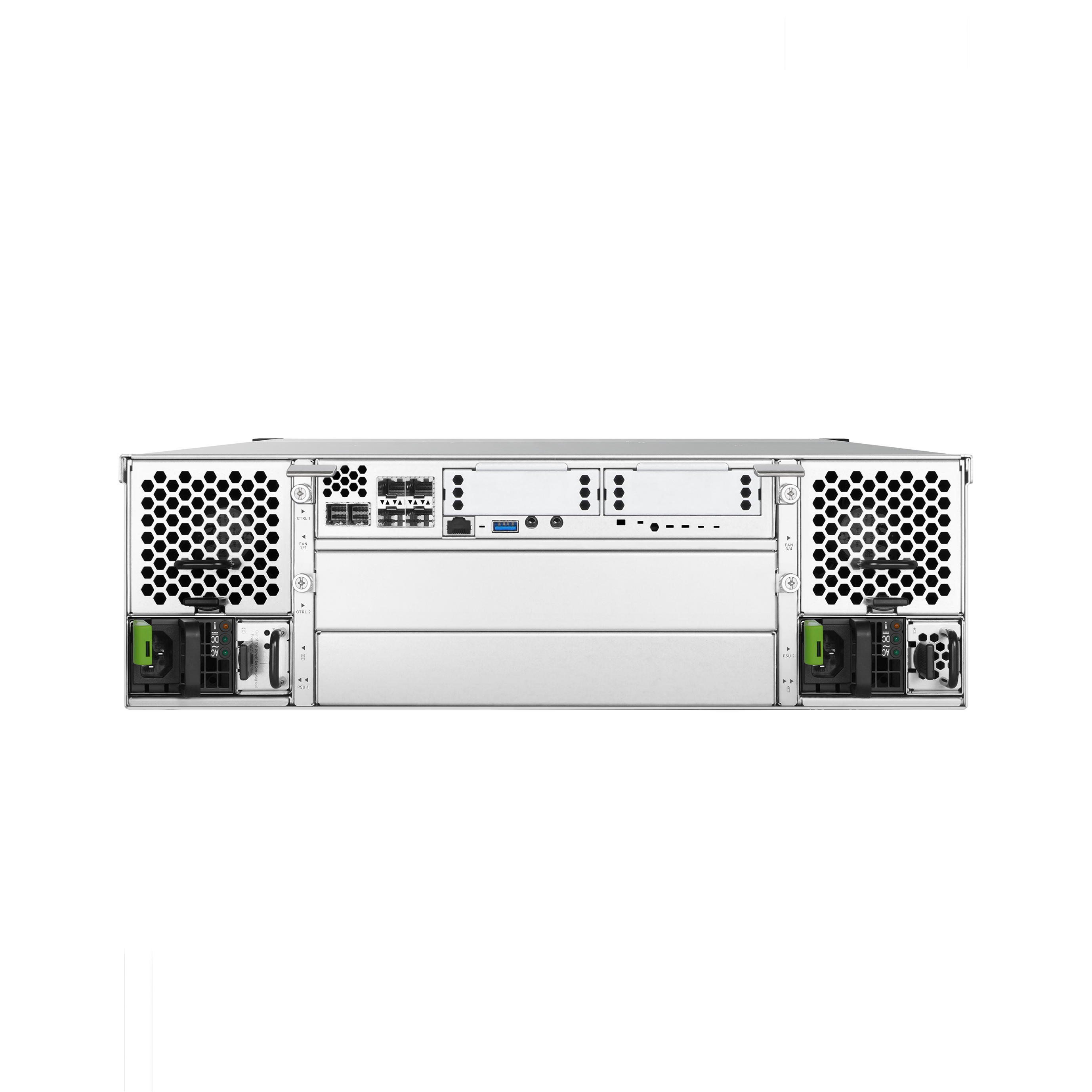 QSAN XCubeSAN XS3316S Single-Controller SAN System, 16 Bay 2,5/3,5", 12Gb/s SAS, 3U, 4x 10GBASE-SR (incl. 2 GBIC)