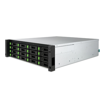 QSAN XCubeDAS XD5316D01 Dual-Controller DAS System /SAS JBOD, 16 Bay 2,5/3,5", 12 Gb/s SAS/ 6 Gb/s SATA, 3U