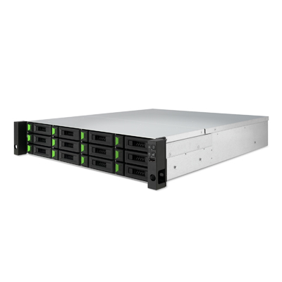 QSAN XCubeDAS XD5312S01 Single-Controller DAS System /SAS JBOD, 12 Bay 2,5/3,5", 12 Gb/s SAS/ 6 Gb/s SATA, 2U