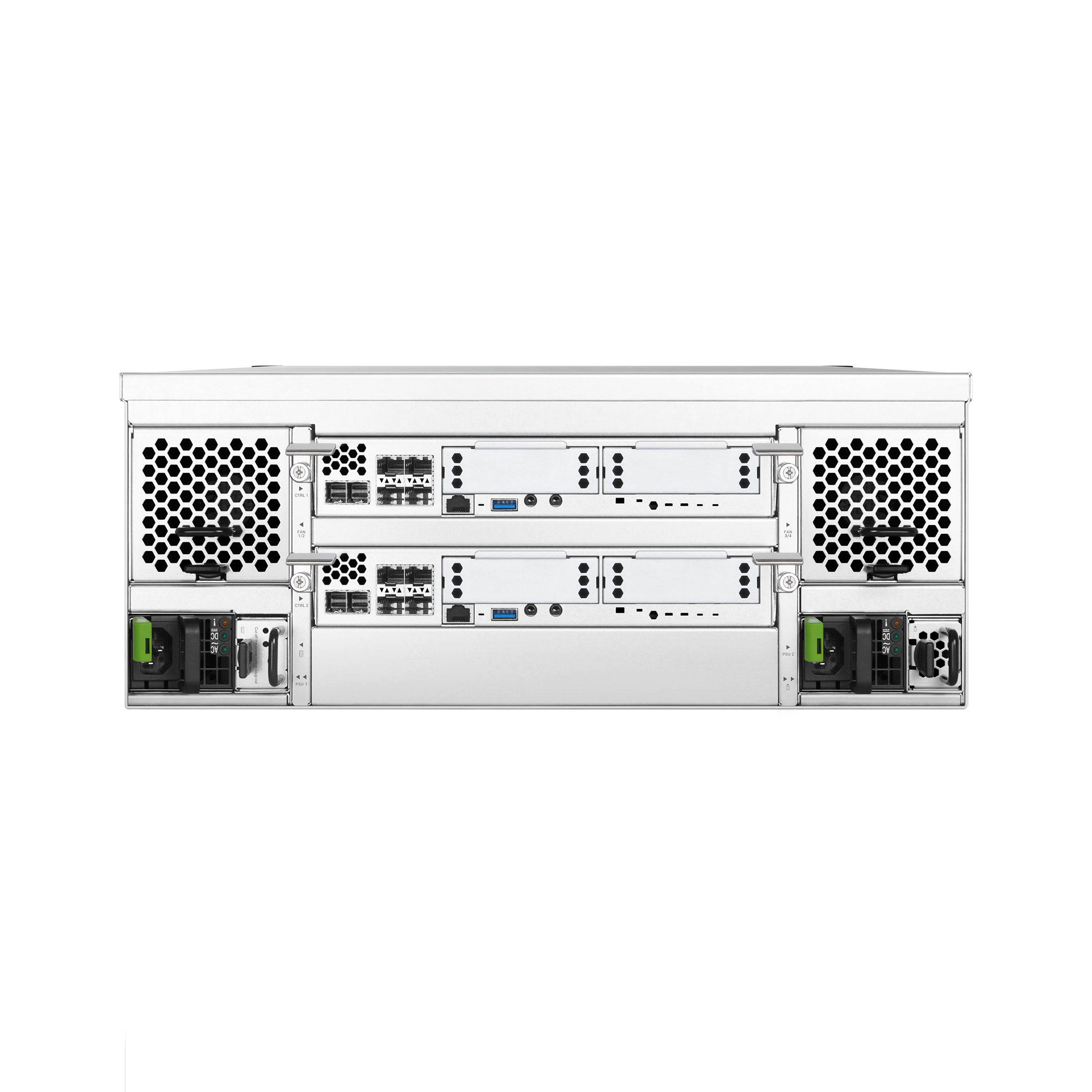 QSAN XCubeSAN XS5324D Dual-Controller SAN System, 24 Bay 2,5/3,5", 12 Gb/s SAS, 4U